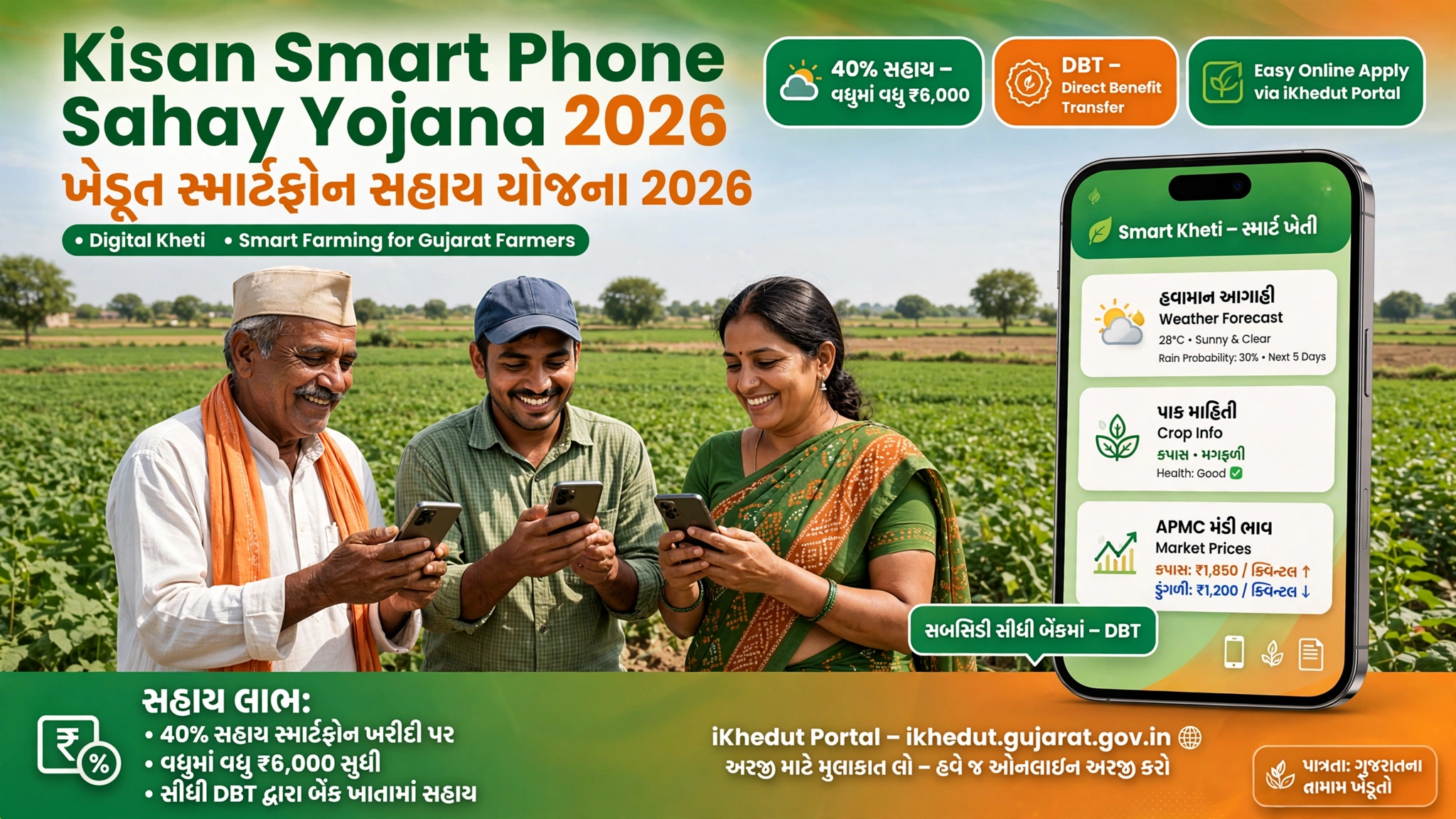 Kisan Smart Phone Sahay Yojana 2026